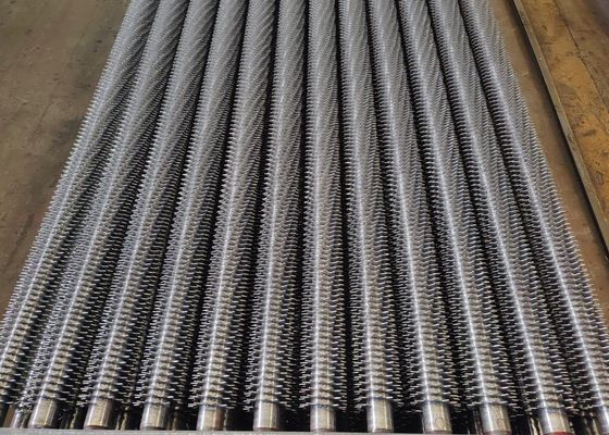 Economizador de tubos finados de alta eficiência para caldeiras