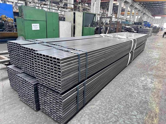 Tubos de aço quadrados retangulares Tubos de caldeira Tubos de aço personalizados comprimento e diâmetro