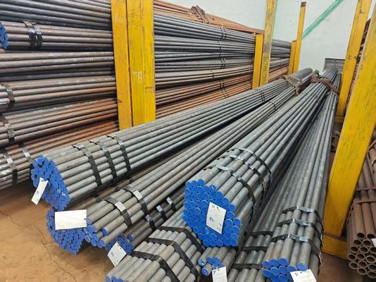 Tubos de caldeira sem costura de aço carbono Sa210 A1 desenhados e laminados a frio