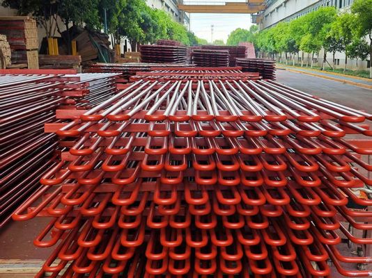 Tubos de serpentina de alta eficiência para recuperação de calor