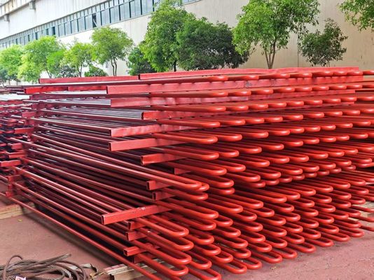 Tubos de serpentina de alta eficiência para recuperação de calor