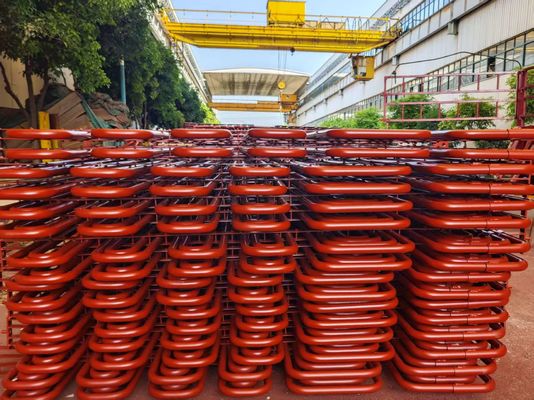 Fabricados sob encomenda Tubos de Serpentine para caldeiras Construção de liga de alta pressão