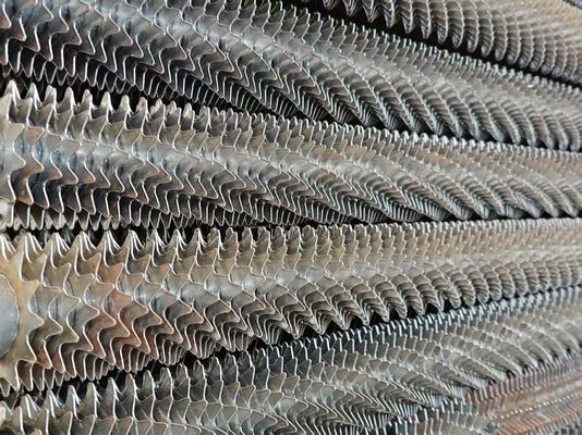 ASME Partes de caldeiras de aço inoxidável de tubo de barbatana espiral para dissipação de calor