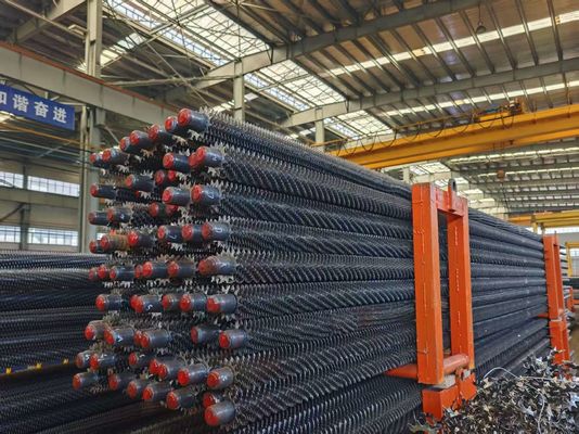 ASME Partes de caldeiras de aço inoxidável de tubo de barbatana espiral para dissipação de calor