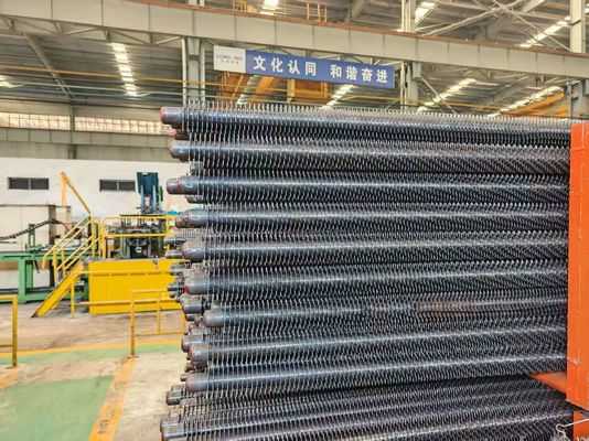 ASME Partes de caldeiras de aço inoxidável de tubo de barbatana espiral para dissipação de calor