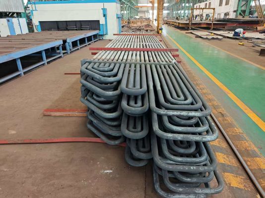 Serpentina de Tubo Economizador Certificada ASME de Alta Pressão para Caldeira Industrial