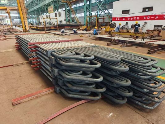 Serpentina de Tubo Economizador Certificada ASME de Alta Pressão para Caldeira Industrial