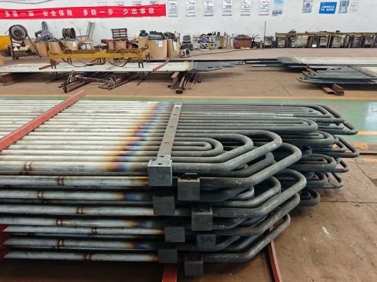 Serpentina de Tubo Economizador Certificada ASME de Alta Pressão para Caldeira Industrial