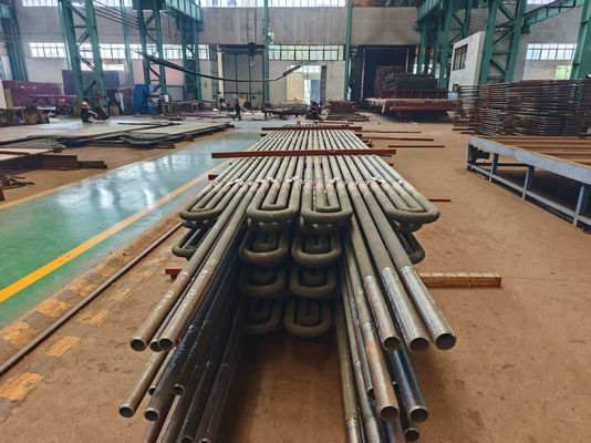 Serpentina de Tubo Economizador Certificada ASME de Alta Pressão para Caldeira Industrial