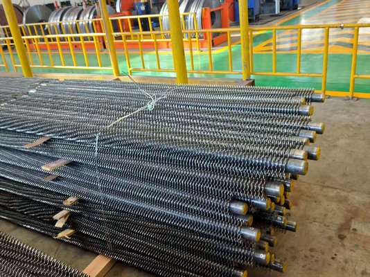 Tubo aleta espiral soldada por alta frequência resistente à pressão e alta temperatura Padrão ASME