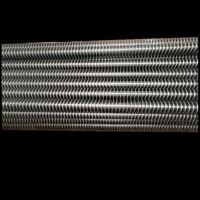 Tubos de finas espirais de autolimpeza duplo tipo H para alta transferência de calor em sistemas de caldeiras