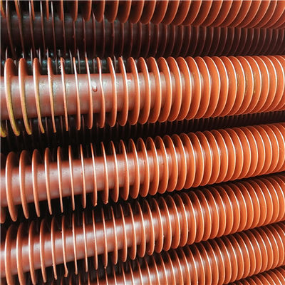 Tubo de aleta de caldeira tipo espiral padrão ASME com produção máxima de vapor de 20t/h e alto nível de segurança