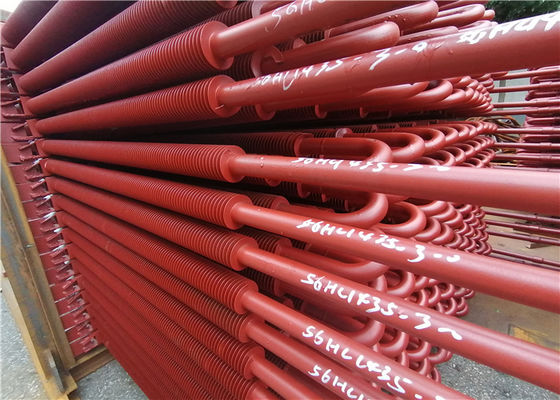 Tubo de aleta de caldeira tipo espiral padrão ASME com produção máxima de vapor de 20t/h e alto nível de segurança