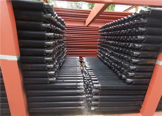 Tubo aleta espiral serrilhada para caldeira padrão ASME com 1 ano de garantia e 5 anos de garantia para componentes principais para troca de calor por circulação natural