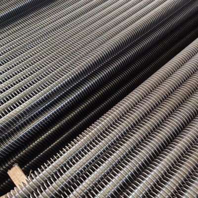 High-Efficiency SA213 Stainless Steel Boiler Serrated Spiral Fin Tube with High Heat Transfer and Compact Structure