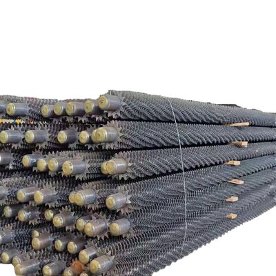 Tubo aleta de caldeira de aço inoxidável sem costura personalizado para troca de calor eficiente