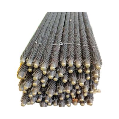 Tubo aleta de caldeira de aço inoxidável sem costura personalizado para troca de calor eficiente