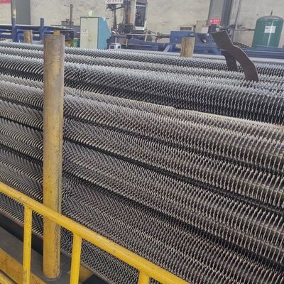 Tubos H-Fin reforçados de intercâmbio de calor para caldeiras de centrais elétricas com especificações personalizadas