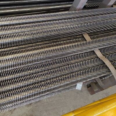 Tubos de fina espiral de caldeira de aço carbono de alta qualidade com dissipação de calor eficiente e especificações personalizadas