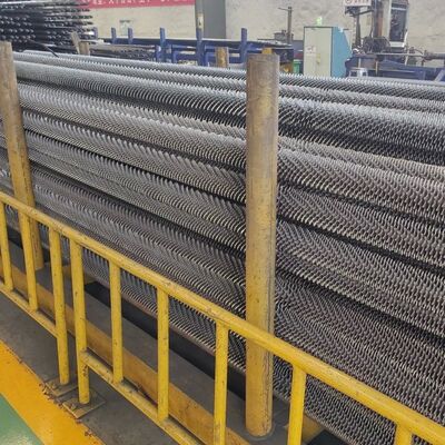 Carbon Steel ASME Standard Boiler Spiral Fin Tube for Power Plant Economizers