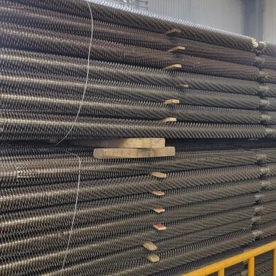 Carbon Steel ASME Standard Boiler Spiral Fin Tube for Power Plant Economizers