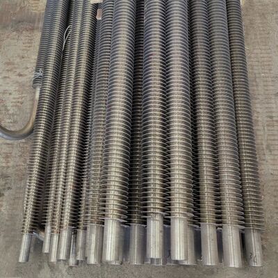 Tubo aleta espiral de caldeira de aço carbono para soldagem de alta frequência, personalizado para aplicações industriais