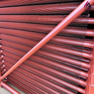 Tubo aleta de caldeira longo máximo de 25m com aletas serrilhadas sólidas em espiral em aço inoxidável
