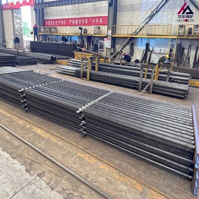 Tubo aleta de caldeira longo máximo de 25m com aletas serrilhadas sólidas em espiral em aço inoxidável