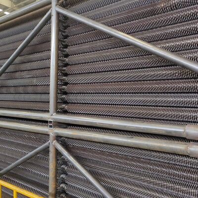 Tubos de pinça espiral de caldeira personalizados de aço inoxidável e aço carbono para peças de pressão da caldeira