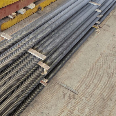 Tubo aleta serrilhada personalizada para peças de pressão de caldeiras com alta eficiência de transferência de calor e forte desempenho anti-incrustante