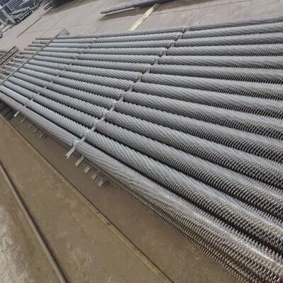 Tubo aleta espiral de aço carbono para eficiência aprimorada na transferência de calor com especificações personalizadas
