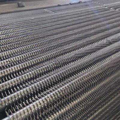 SA213/ASTM Tubos de pinças de caldeira de alta eficiência de aço inoxidável com design em espiral dentada personalizado