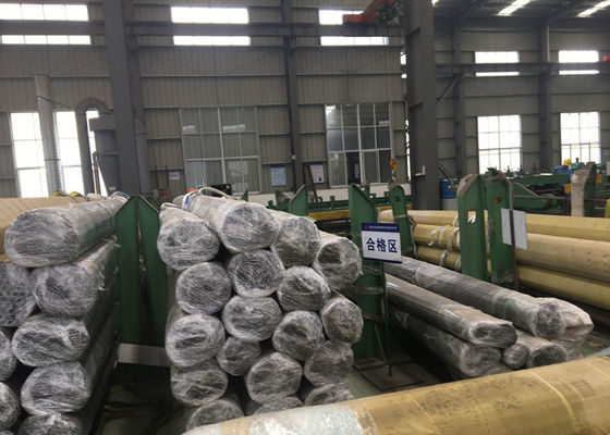 Tubulação soldada de aço inoxidável ASTM A270 A249 Papermarking dos Ss do permutador de calor