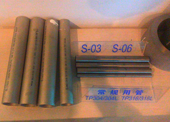 Tubulação de aço inoxidável de aço inoxidável da tubulação sem emenda/da conservação em vinagre de ASTM A312 TP347H
