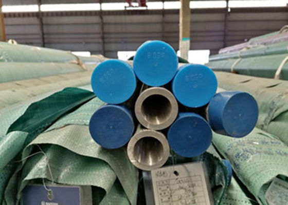 Tubo de aço inoxidável ASME soldado recozido brilhante SA213 do permutador de calor