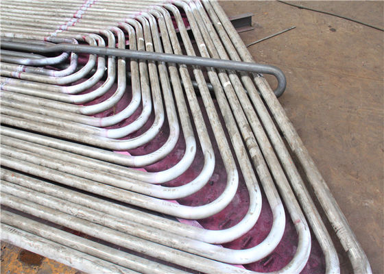 Caldeira ateada fogo carvão Serpentine Tube Stainless Steel de EN3834 1500mm