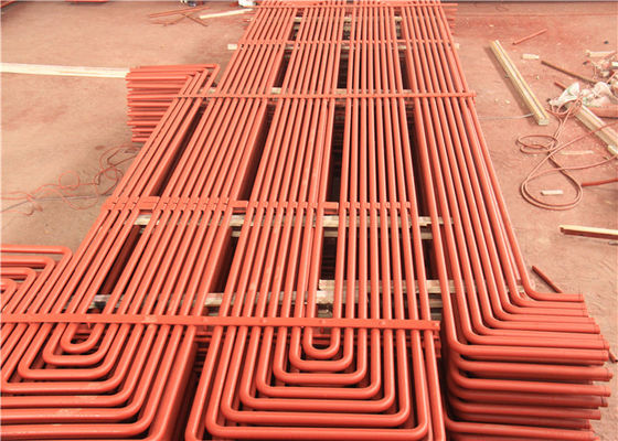 Caldeira ateada fogo carvão Serpentine Tube Stainless Steel de EN3834 1500mm