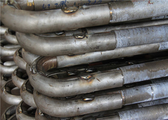 Tratamento Waste industrial serpentino Finned dos tubos do tubo/preaquecedor