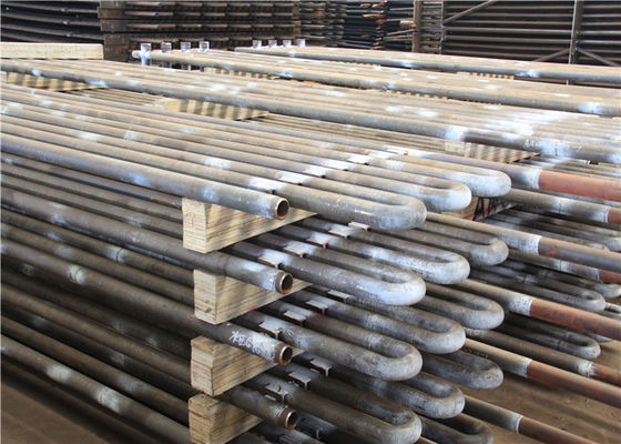 Bobina serpentina industrial do preaquecedor para a forma reta da curvatura da caldeira de vapor U