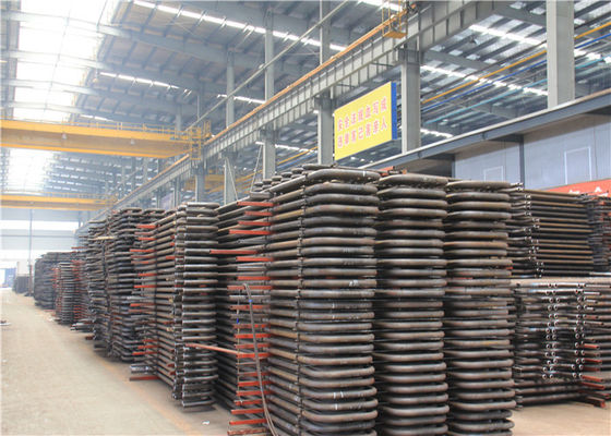Bobina serpentina industrial do preaquecedor para a forma reta da curvatura da caldeira de vapor U