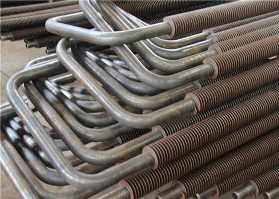Apoio tubular do calefator da condição elétrica serpentina high-density do ar do tubo de aleta da fervura