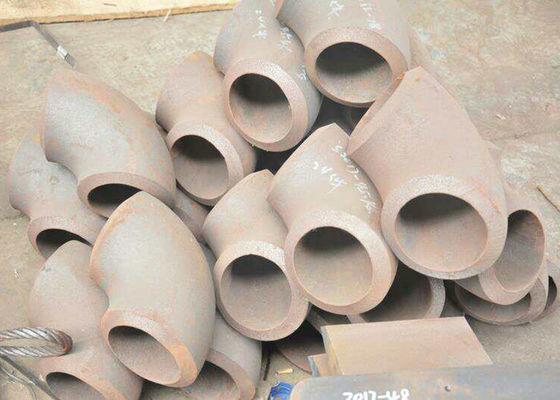O carbono forjou os encaixes de tubulação de aço ASTM A234 WPB S LR/aço cotovelo de 90 graus