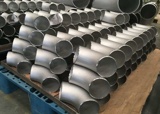 A tubulação de aço inoxidável cotovelo de 90 graus reduz por muito tempo 1/2” a 60" Sch40 Sch80 Sch160, XXS B16.9