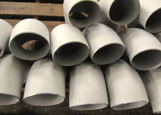 8" SCH80 90 pintura do preto de BW B16.9 do cotovelo do grau