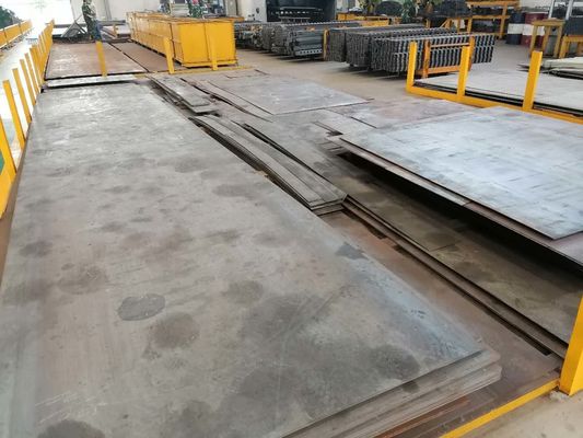 Espessura de aço inoxidável laminada ou laminada a alta temperatura 6 - 80mm Q235 Q345 B C D E da placa