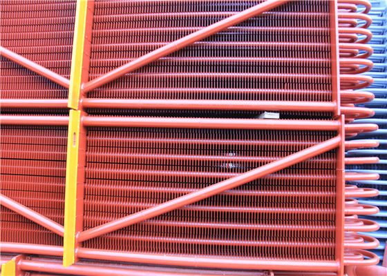 Tubo soldado espiral do condensador para o preaquecedor do vapor de água quente de Hfw do Superheater
