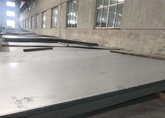 placa 304L laminada a alta temperatura de aço inoxidável com 3,0 milímetros - 100,0 milímetros de espessura