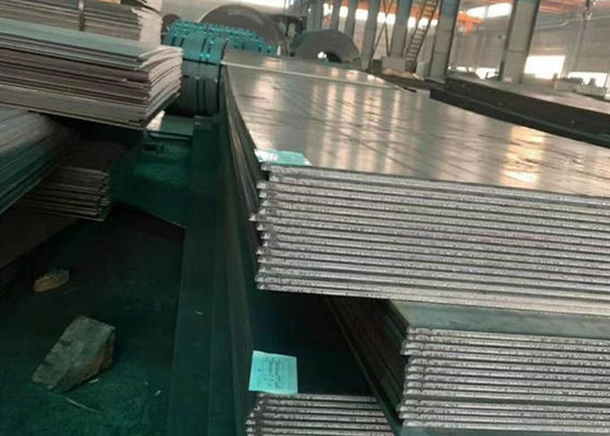 placa 304L laminada a alta temperatura de aço inoxidável com 3,0 milímetros - 100,0 milímetros de espessura