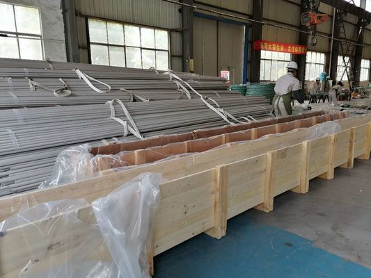 Extremidade claramente recozida conservada 6M de aço inoxidável soldada sem emenda da tubulação 300A SCH 40 de JIS G3459