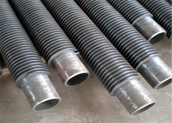 Tubo espiral de aço inoxidável/do aço carbono caldeira das peças sobresselentes de aleta para o preaquecedor da caldeira